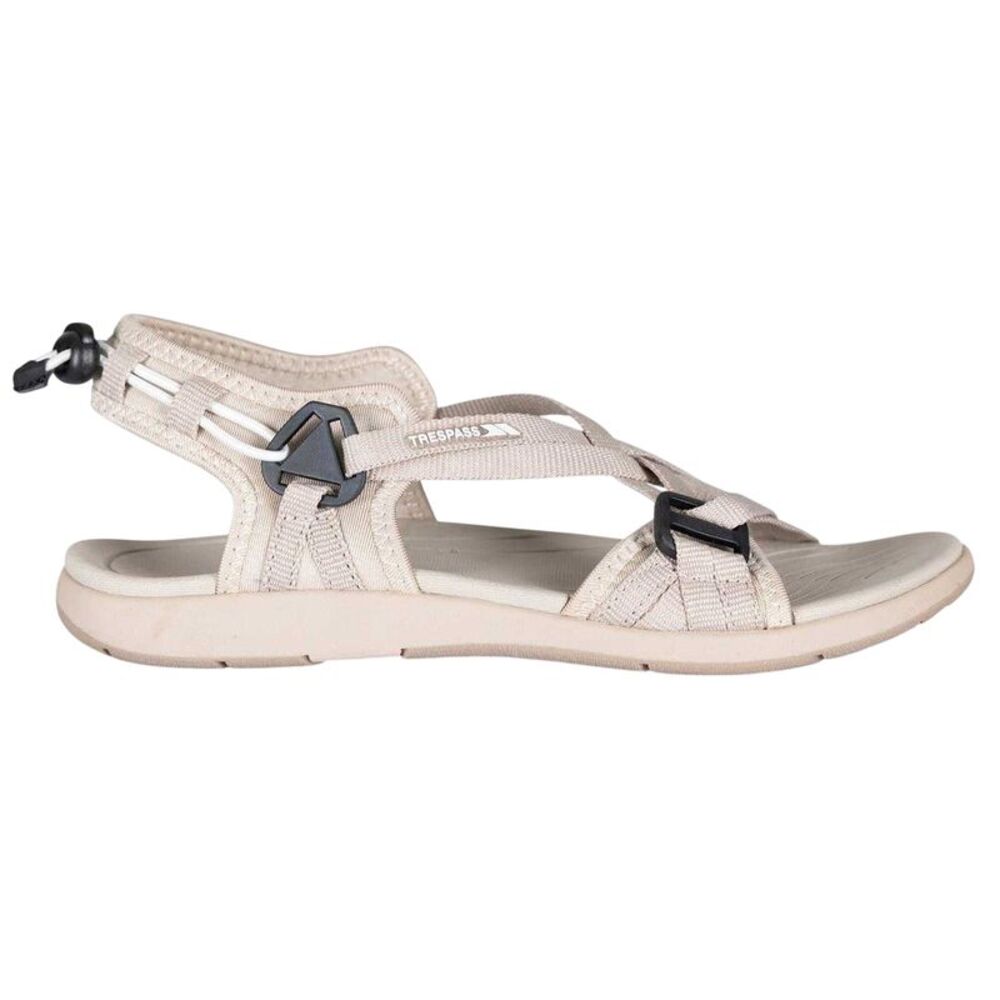 Trespass Womens/Ladies Nessa Fisherman Flatform Sandals / Taupe